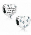 CHARM PLATA PANDORA CORAZON - 791593CFL